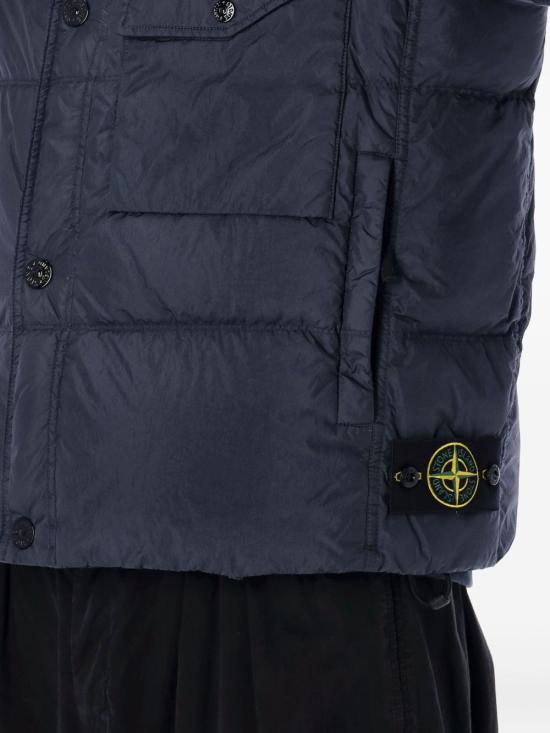 25FW 스톤 아일랜드 베스트 K2S15G100003 S0A23V0020 Blue - STONE ISLAND