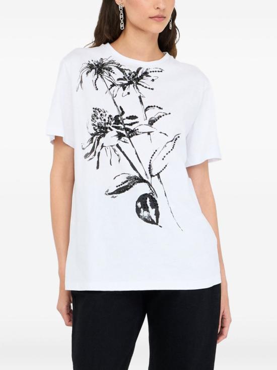 25FW 리우조 후드 티셔츠 CF5382 J6308W9992 - LIU JO