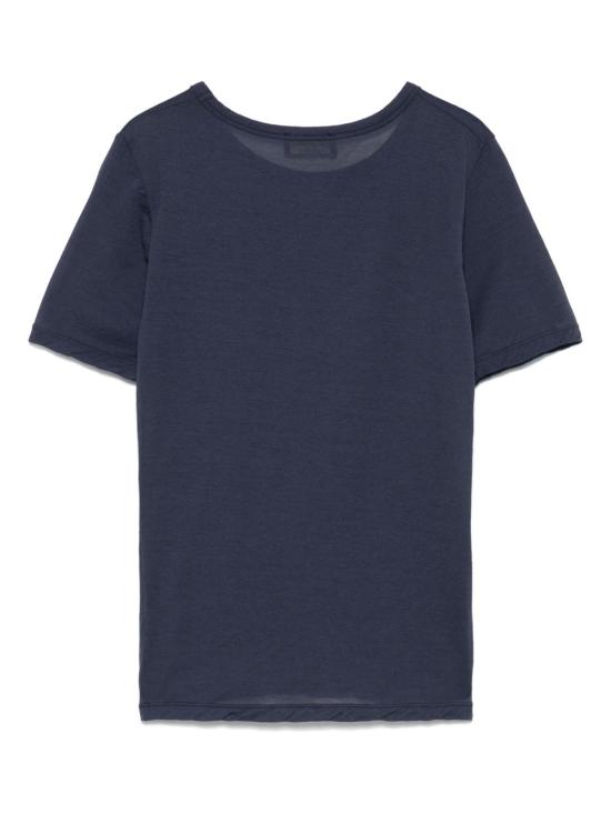 25SS 로베르토 콜리나 반팔 티셔츠 B59021 B5910 Blue - ROBERTO COLLINA