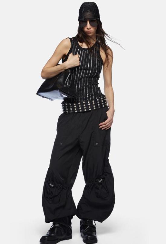 25SS 디 아티코 스트레이트 팬츠 250WCP00255 PLL001AA100 - THE ATTICO