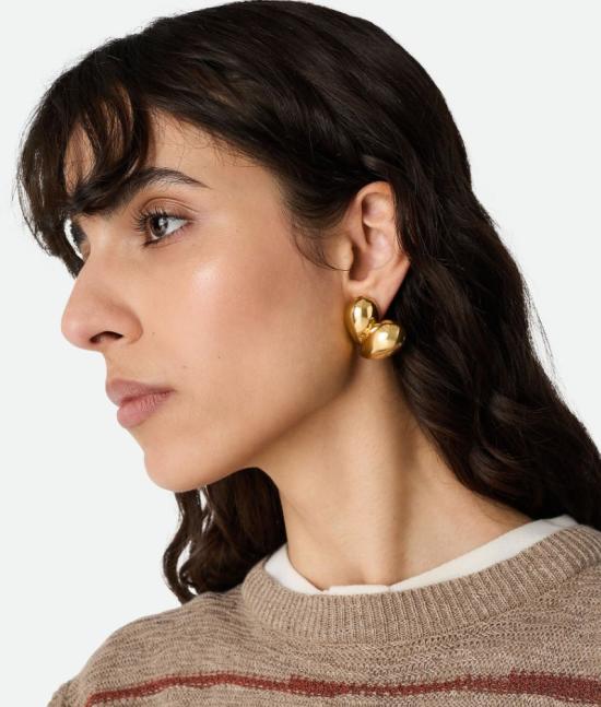 25FW 보테가베네타 이어링 838156 VAHU08120 Yellow - BOTTEGA VENETA