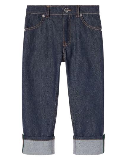 25FW [주니어] 구찌 팬츠 826644 XDDCE4759 Blue