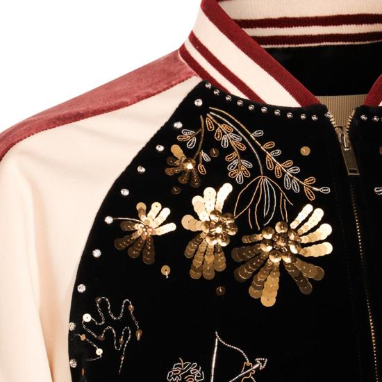 25FW 발렌티노 가라바니 봄버 자켓 7V3CIP64AE10NO Black - VALENTINO GARAVANI