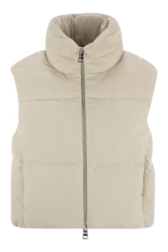 25FW 에르노 브라이트 코듀로이 리조트 베스트  PI00157DR12728 1985 Beige