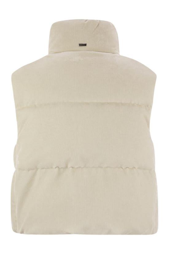 25FW 에르노 브라이트 코듀로이 리조트 베스트  PI00157DR12728 1985 Beige - HERNO