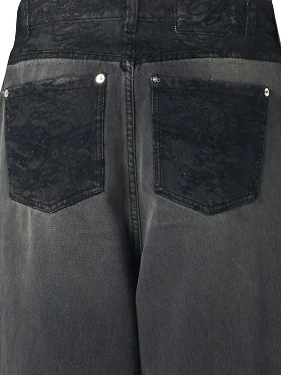 25FW 블루마린 데님 팬츠 A522J218AN0986 GREY GUNMETAL - BLUMARINE