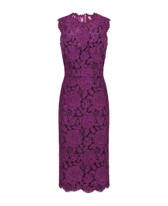 25FW 돌체앤가바나 롱 원피스 F6H0ZTHLM7LF0571 PURPLE