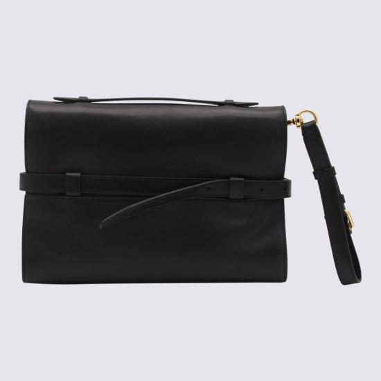 25FW 모스키노 클러치/파우치 MD4160PP0NFF0000 Black - MOSCHINO