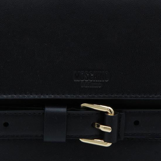 25FW 모스키노 클러치/파우치 MD4160PP0NFF0000 Black - MOSCHINO