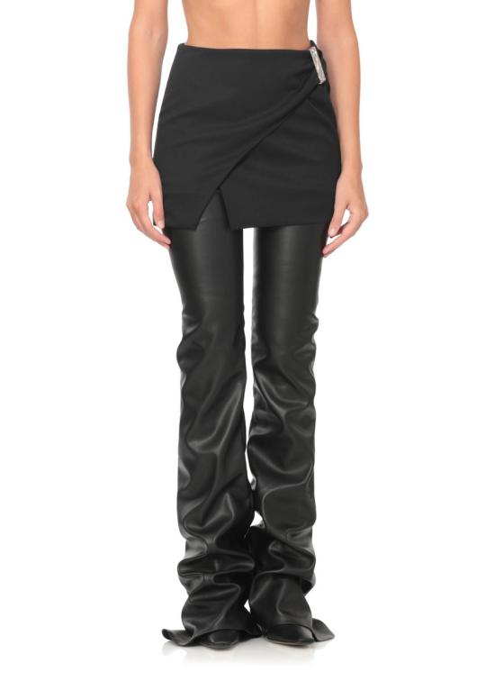 25FW 디 아티코 스커트 251WCR00144WWW061AA100 Black - THE ATTICO