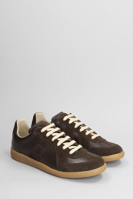 25FW 마르지엘라 스니커즈 423928 S57WS0236P1895 BROWN - MAISON MARGIELA