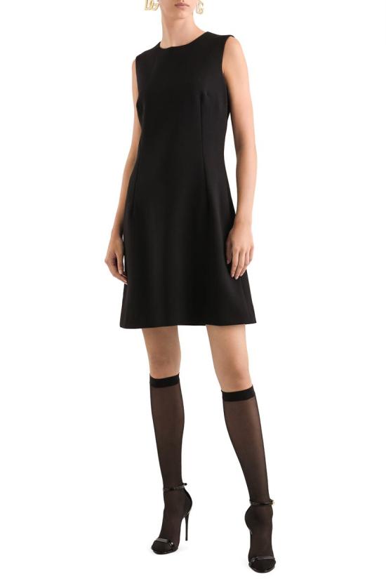 25FW 돌체앤가바나 숏 원피스 F6TMMTGDCSXN0000 Black - DOLCE & GABBANA