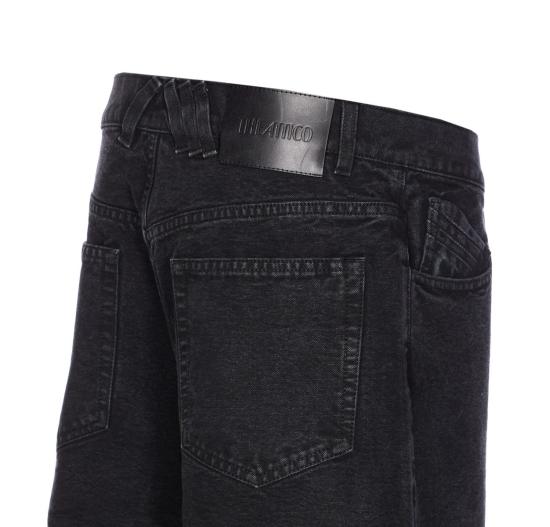 25FW 디 아티코 데님 팬츠 251WCP00277DDD108AA100 Black - THE ATTICO