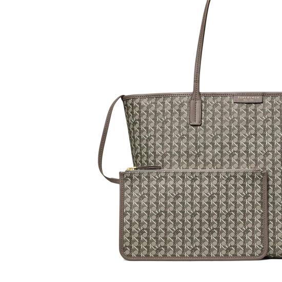 25FW 토리버치 EVER 에버 레디 집 쇼퍼 토트백 145634025 ZINC DOM - TORY BURCH