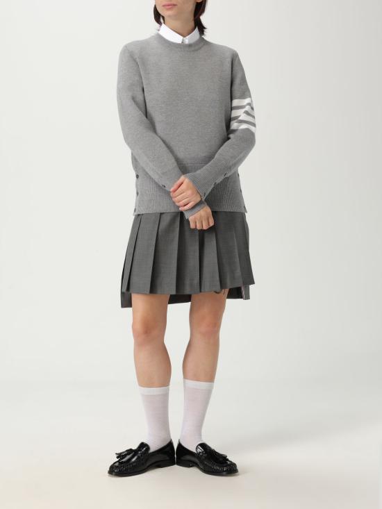 25FW 톰브라운 스웨터 FKA239A00014 055 Grey 1 - THOM BROWNE