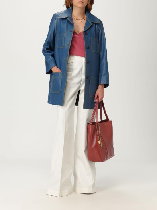 25FW 끌로에 스트레이트 팬츠 CH25APA06340 107 Milk - CHLOE