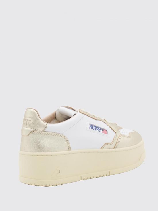 25FW 오트리 메달리스트 플랫폼 스니커즈 PTLW WB16 White - AUTRY