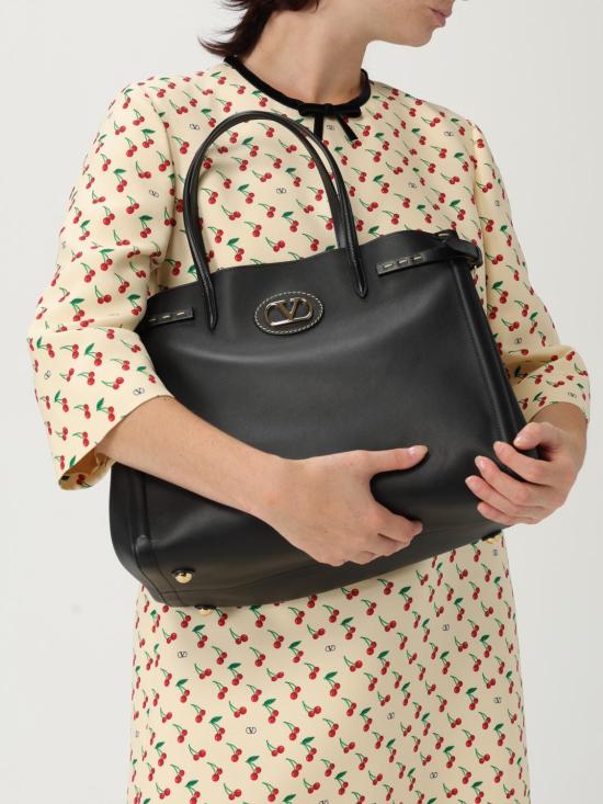 25FW 발렌티노 가라바니 토트백 7W2B0R19CVC 0NO Black - VALENTINO GARAVANI