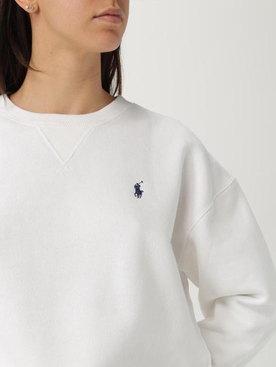 25FW 폴로 랄프로렌 스웨터 211943006 001 White - POLO RALPH LAUREN