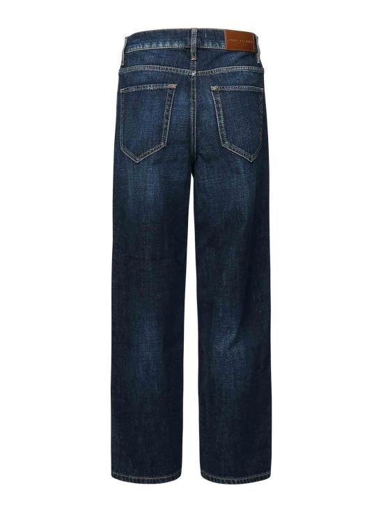 25SS 핑코 스트레이트 팬츠 103857A2DSPJD Dark Wash - PINKO