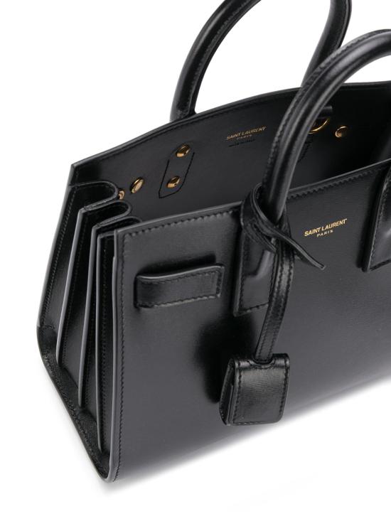 25FW 생로랑 스무스 레더 클래식 삭 드 주르 나노 39203502G9W 1000 NOIR - SAINT LAURENT