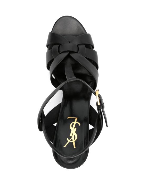 26FW 생로랑 트리뷰트 플랫폼 샌들 315490BDA00 1000 - SAINT LAURENT