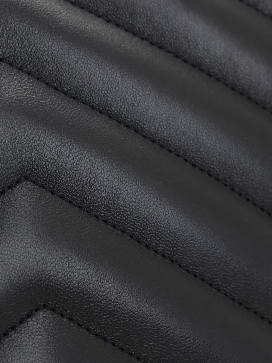 25FW 생로랑 루루 라지 마틀라세 램스킨 숄더백 803541AAEAX 1000 NOIR - SAINT LAURENT