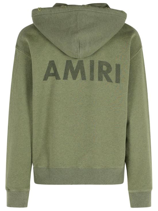 25FW 아미리 후드 티셔츠 AMJYHD1121OLIVE Green - AMIRI