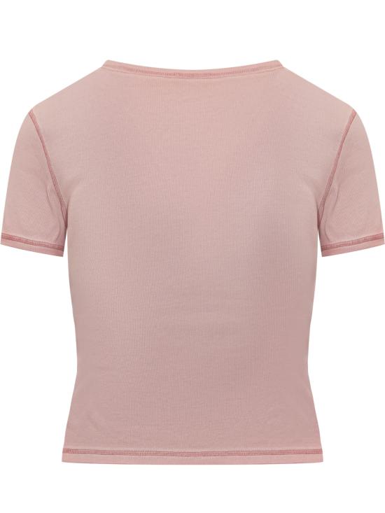 25FW 디젤 반팔 티셔츠 A128360SQAD35U ROSA DOM - DIESEL