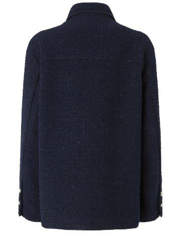 25FW 핑코 자켓 GHIACCIOLO105816A2VJG82 BLU TENEBRA - PINKO