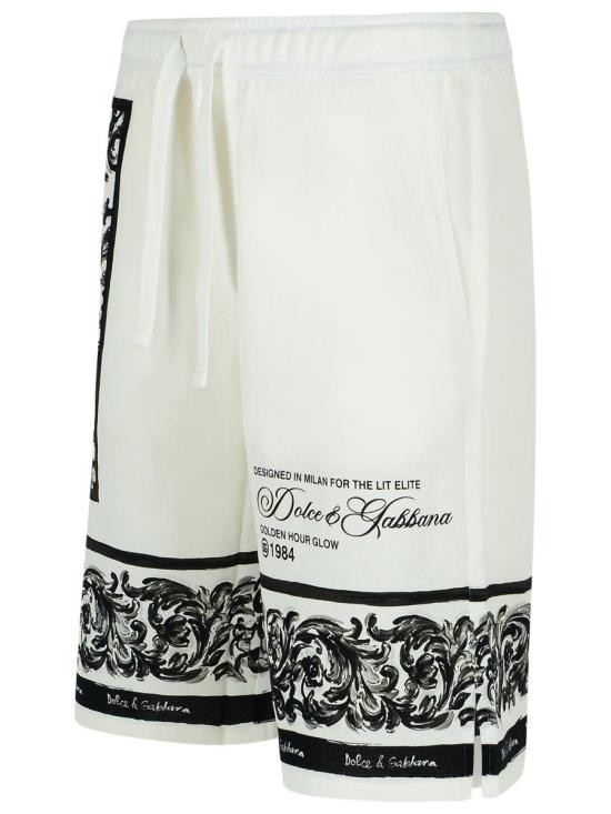 25FW 돌체앤가바나 스윔팬츠 GV37AT II7HNHX5DQ WHITE - DOLCE & GABBANA