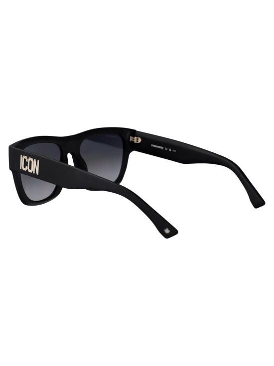 26SS 디스퀘어드2 선글라스 ICON 0004 S P5I black - DSQUARED2