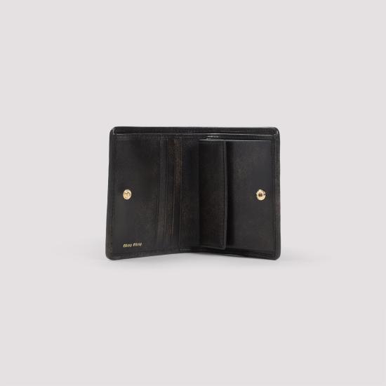 25FW 미우미우 지갑 5MV204 AF6Q F0201 CAFFE - MIU MIU