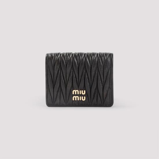 25FW 미우미우 지갑 5MV204 AF6Q F0201 CAFFE - MIU MIU