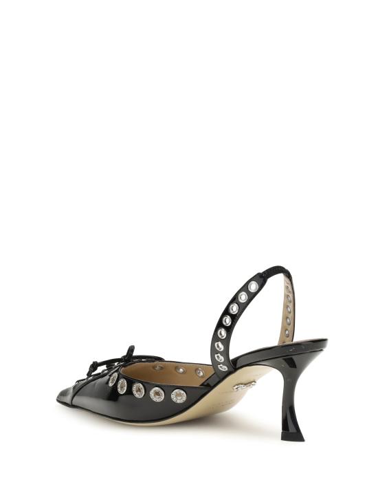 25FW 마흐앤마흐 힐/펌프스 PF25S097965PATBLK BLACK - MACH&MACH