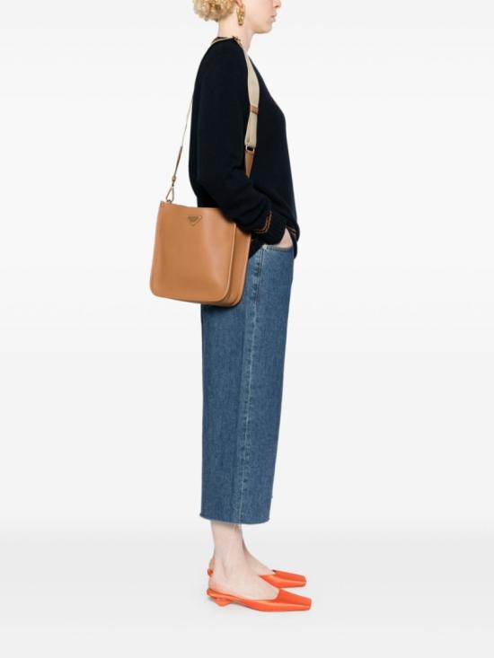  프라다 숄더백 1BH2192CYSF03BH Brown - PRADA