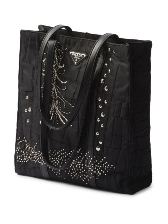  프라다 토트백 1BG4592CZMF0002 Black - PRADA