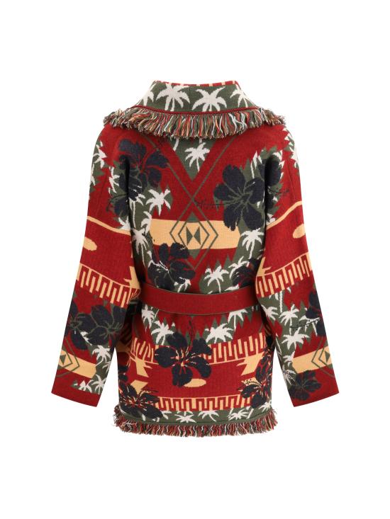 25FW 알라누이 가디건 LWHB064E25KNI0095625 RUBYMULTIC MULTICOLOUR - ALANUI