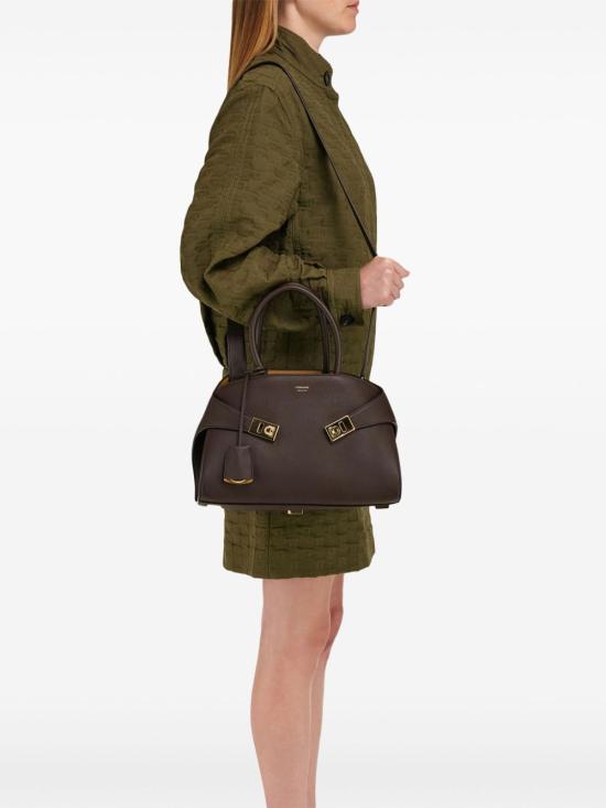 25FW 살바토레 페라가모 토트백 215608 777524031 Brown - SALVATORE FERRAGAMO