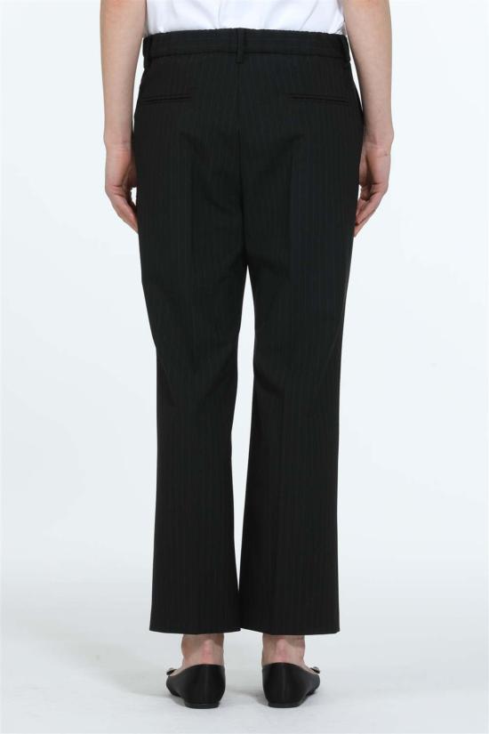  누메로벤투노 스트레이트 팬츠 No21 네로 핀스트라이프 팬츠 네로/비앙코 - N°21