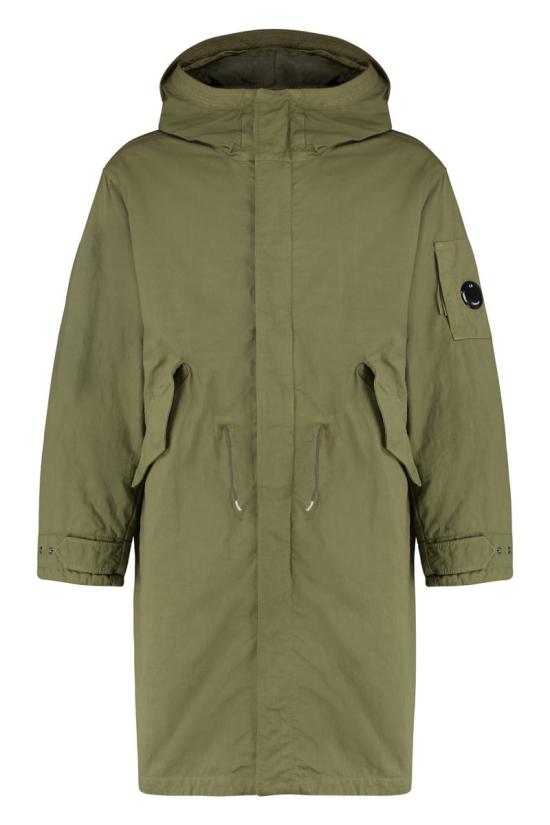 25FW 씨피 컴퍼니 트윌 후드 패딩 파카 19CMOW095A110305G 652 GREEN