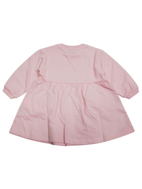 25FW [키즈] 모스키노 원피스 MDV0CU LCA40 50209 SUGAR ROSE ROSA - MOSCHINO