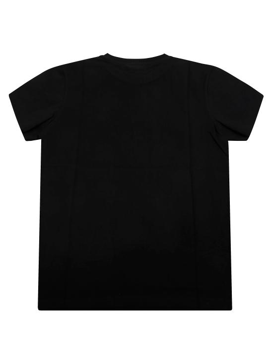 25FW [키즈] 모스키노 티셔츠 HRM058 LAA10 60100 BLACK NERO - MOSCHINO