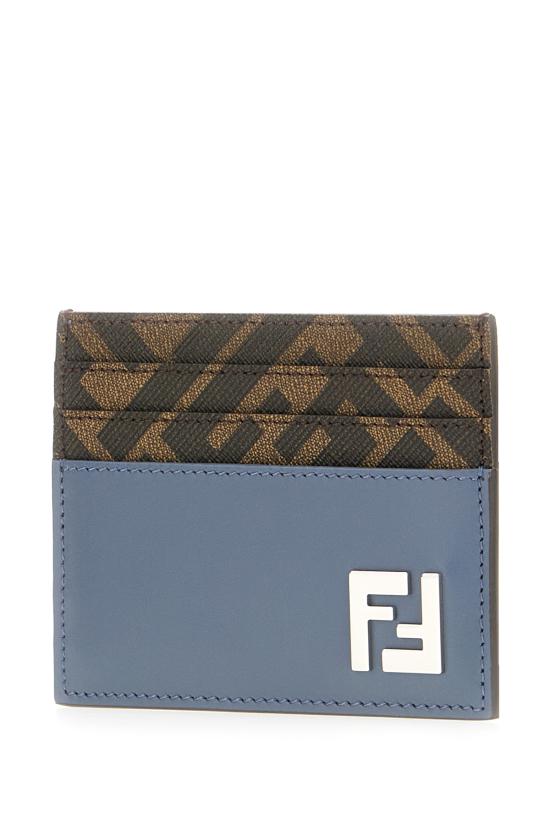 25SS 펜디 FF 스퀘어 카드 홀더 7M0164AFF2 F1SCC MIRTO MARRONE - FENDI