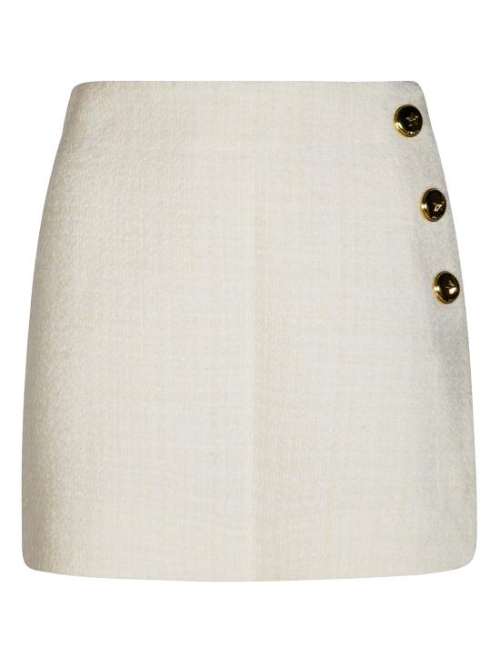 25FW 핑코 미디 스커트 105792 A2VJ Z05 BIANCO