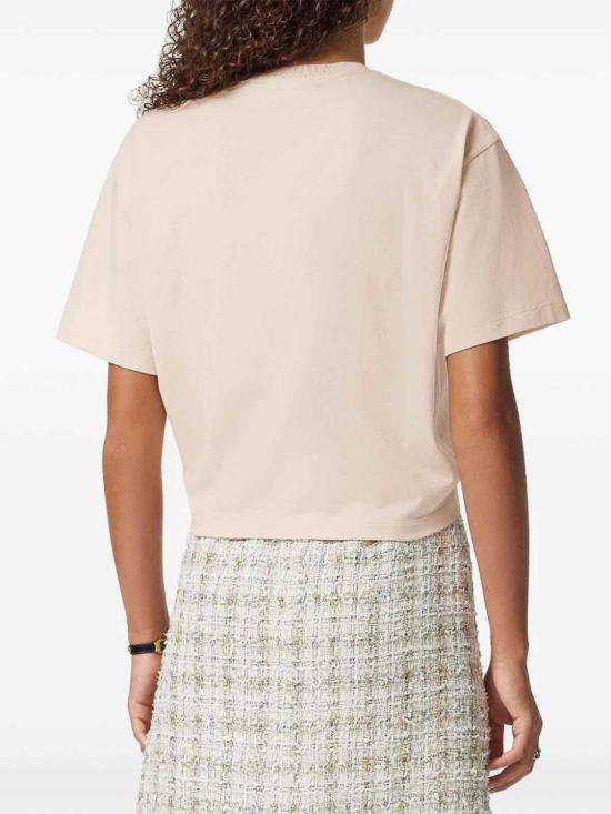 25SS 베르사체 반팔 티셔츠 10188981A136102KQ70 Nude Neutrals - VERSACE