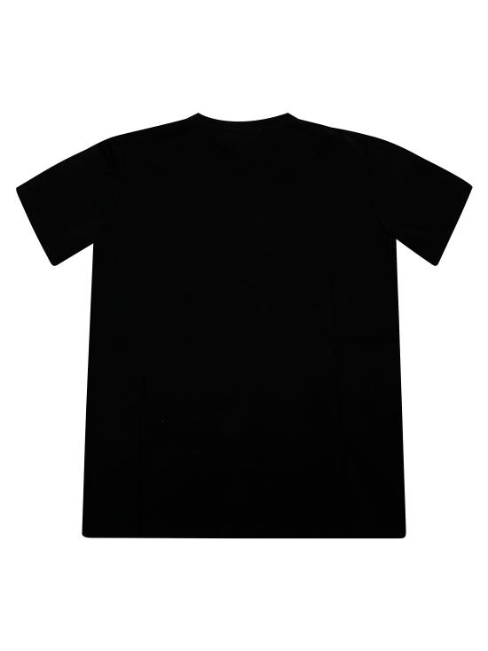 25FW [키즈] 발망 티셔츠 BX8R51 Z3186 930OR BLACK GOLD NERO - BALMAIN