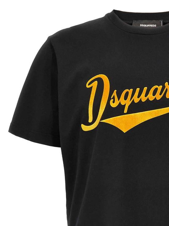 25SS 디스퀘어드2 반팔 티셔츠 S74GD1394D20020900 Black - DSQUARED2