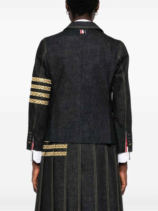  톰브라운 수트 자켓 FBC812EE1184420 Dark Blue - THOM BROWNE