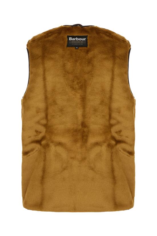 25FW 바버 웜 파일 웨이스트코트 집 인 라이너  MLI0004MLI1 BR31 BROWN - BARBOUR